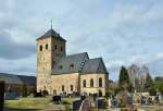 Wollersheim - Friedhofskapelle bei der Kirche  Heilig Kreuz  - 09.03.2012