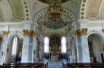 Wehr, Blick zum Chor der St.Martin-Kirche, Mai 2012