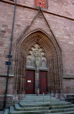 Heiligenstadt, Eingangsportal der Kirche St.Marien, Mai 2012