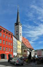 Wasserburg am Inn - Frauenkirche mit Stadtturm - 27.04.2012