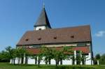 Trockau, die Autobahnkirche St.Thomas von Aquin an der A 9, Mai 2012