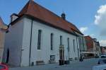 Weienburg, die barockisierte Karmeliterkirche, heute Kulturzentrum der Stadt, Mai 2012