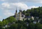 Wrzburg - Das Kppele von der Festung Marienberg aus gesehen.