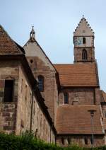 Alpirsbach, Blick auf die Klosterkirche von Sden, Juni 2012