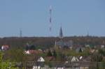 Blick aus Ottenhausen zur Kirche St.