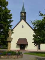 St.Peter/Schwarzwald, die Wallfahrtskirche Maria Lindenberg, Aug.2013