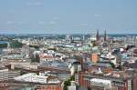 Hamburg - Innenstadt mit Rathaus, St.