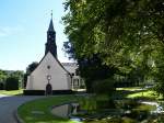 Stegen, die Schlokapelle, Eingangsseite, Aug.2013