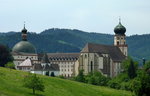 Münstertal im Schwarzwald, Blick auf das ehemalige Benediktinerkloster St.Trudpert, geht zurück auf den Anfang des 9.Jahrhunderts, Mai 2011 