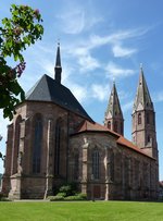 Heiligenstadt, katholische Pfarrkirche St.Marien, Mai 2012