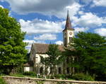 Laufen im Markgrflerland, die St.Johannis-Kirche, erbaut 1852-56, Juli 2016  