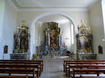 Griheim, Blick zum Altar in der Kirche St.Michael, Sept.2017