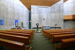 Langhurst, Blick zum Altar in der Marienkirche, Mai 2020