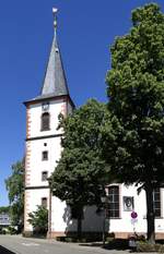 Kork in der Ortenau, die evangelische Dorfkirche von 1732, Mai 2020 