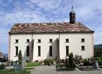 Oberried, die barocke Klosterkirche und Wallfahrtskirche Maria Krnung, 1688 erbaut, Sept.2020