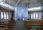 Weil am Rhein, Blick zum Altar in der Kirche St.Peter und Paul, Okt.2020