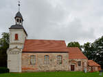 Die ursprnglich gotische Dorfkirche Weitendorf wurde Ende des 18.