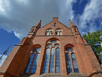 Die Ostfassade der Klosterkirche St.