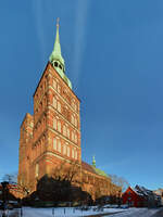 Die  Nikolaikirche in Stralsund  wurde im Jahr 1276 erstmals urkundlich erwhnt.