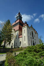 Die neobarocke Moritzburger Kirche wurde ab 1992 einer umfassenden Sanierung und Restaurierung unterzogen.