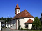 Ettenheimweiler, die katholische Kirche St.Maria, 1824-26 erbaut, Aug.2022
