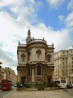 Im Londoner Stadtteil Temple befindet sich die von 1714 bis 1723 im barocken Stil erbaute Gemeindekirche St Mary le Strand.