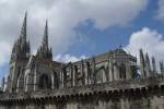 Die Cathdrale Saint Corentin in Quimper am 23.07.2009.