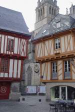 In der Altstadt von Vannes am 23.07.2009