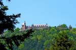 Kloster St.Odilien auf dem 763m hohen Vogesenberg bei Obernai, die fränkische Herzogentochter und Klostergründerin ist auch die Schutzpatronin des Elsaß, April 2011