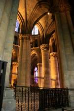In der Kathedrale Notre-Dame von Reims; 17.11.2011