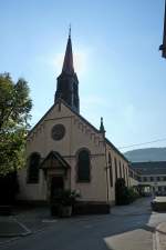Gebweiler, die evangelische Kirche, Sept.2011