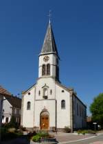 Elsenheim, die Jakobuskirche, Aug.2013