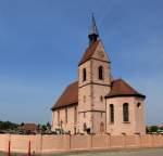 Blotzheim, die Kapelle  Unserer Lieben Frau von der Eiche , Aug.2015