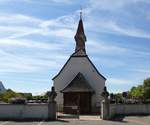 Habsheim, die Friedhofskirche  Notre-Dame-des-Champs, Juli 2017 