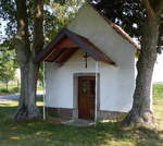 Rumersheim, die Kapelle  Unserer Lieben Frau  (Notre-Dame) am Ortsrand, Juni 2017