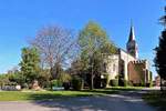 Montret, katholische Kirche Saint-Pierre, Baujahr 1862 - 12.04.2017