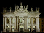 Die Lateranbasilika (Basilica San Giovanni in Laterano) ist offizieller Sitz des Papstes.