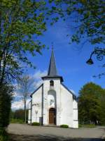 Luxemburg, Kirche von Goedange, 23.04.2014   