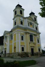 Hafnerberg, Wallfahrtkirche zu unserer Lieben Frau, erbaut von   1729 bis 1740 von Daniel Dietrich (02.06.2011)