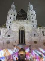 Stephansdom bei Nacht.(6.4.2012)