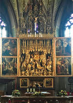Der  Pacher Altar  in der Pfarrkirche St.
