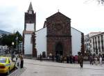 Westfront der Kathedrale Sé im Stadtzentrum von Funchal (Madeira - März 2014)
