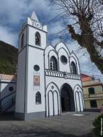 Außenansicht der Kirche  Nossa Senhora do Rosário / Unsere Liebe Frau vom Rosenkranz  in Jardim do Mar an der Südküste von Madeira (März 2014) 