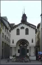 Die Sebastianskapelle in Brig wurde 1636/37 im Auftrag von Kaspar Stockalper von einem der Prismeller Bodmer erbaut.