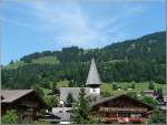 Die Kirche von Saanen aufgenommen am 31.07.08.