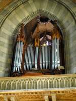 Basel, die Orgel der Elisabethenkirche, erbaut 1865 von Joseph Merklin, Mai 2015