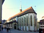 Bern, die Franzsische Kirche an der Zeughausgasse 8 - 27.11.2013