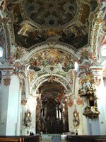 Benediktinerkloster Einsiedeln, Kirchenschiff - 19.02.2009