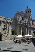 Valladolid, Kathedrale, Hauptfassade von 1729 (19.05.2010)