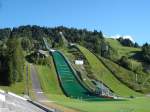 Garmisch-Partenkirchen/Bayern  Olympisches Skistadion von 1936, gesehen Juli 2007,  hier steht jetzt die neue supermoderne Schanze